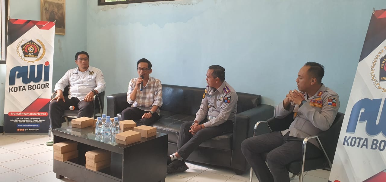 Open MiC PWI Kota Bogor, Perdana Diskusi dengan Dishub