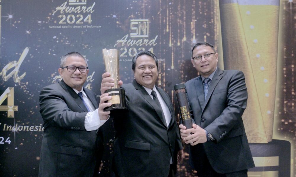 Raih SNI Award Perak, Perumda Tirta Pakuan Targetkan Emas di 2025