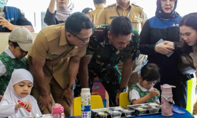 Makan Bergizi Gratis di Kota Bogor, Pj Wali Kota Dampingi Wamendagri