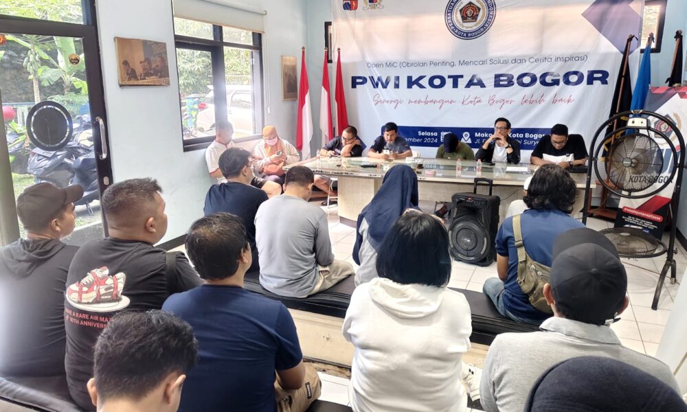 Tandatangani Pakta Integritas, Bukti Komitmen Anggota Baru PWI Kota Bogor