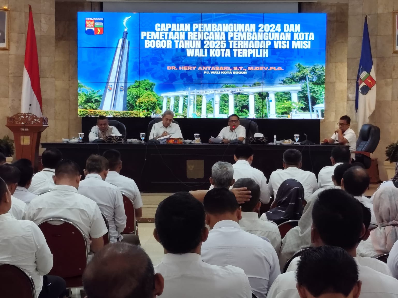 Hadiri Rapim, Dedie Rachim Puji Kepemimpinan Hery Antasari