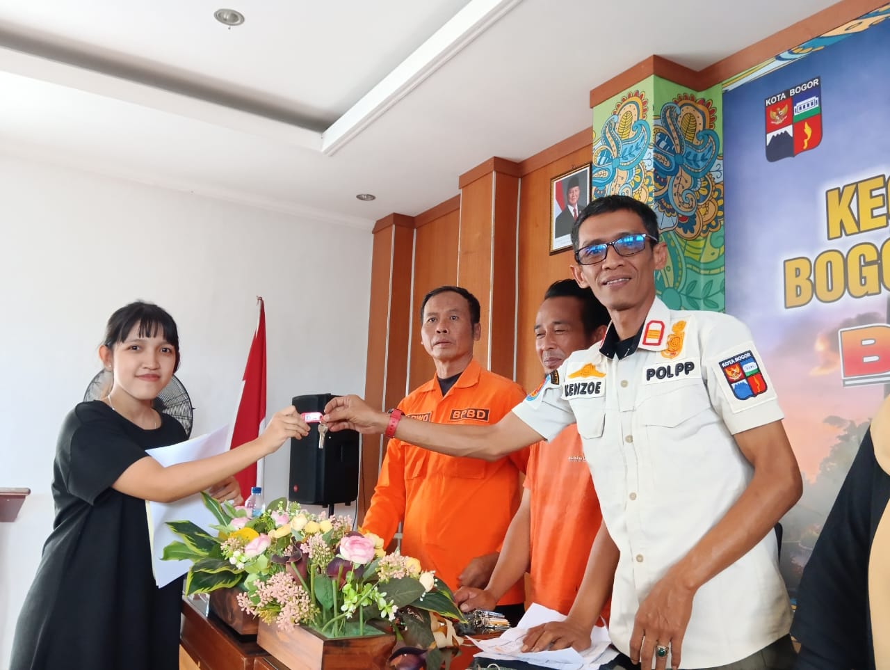 Terima Kunci Huntap, 38 Keluarga di Kota Bogor Siap Huni