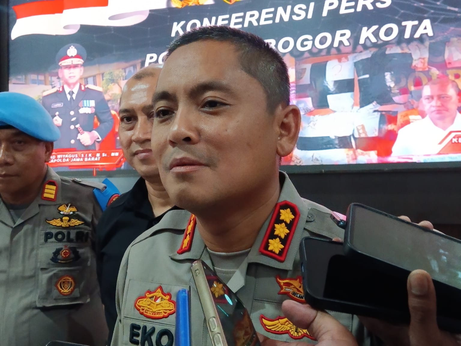 Polisi Amankan Terduga Pelaku Pembunuhan Satpam di Lawanggintung