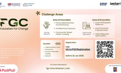 Ayo Daftar Jadi Bagian ‘FutureGen For Change’, Memajukan Pembangunan Kota Berkelanjutan