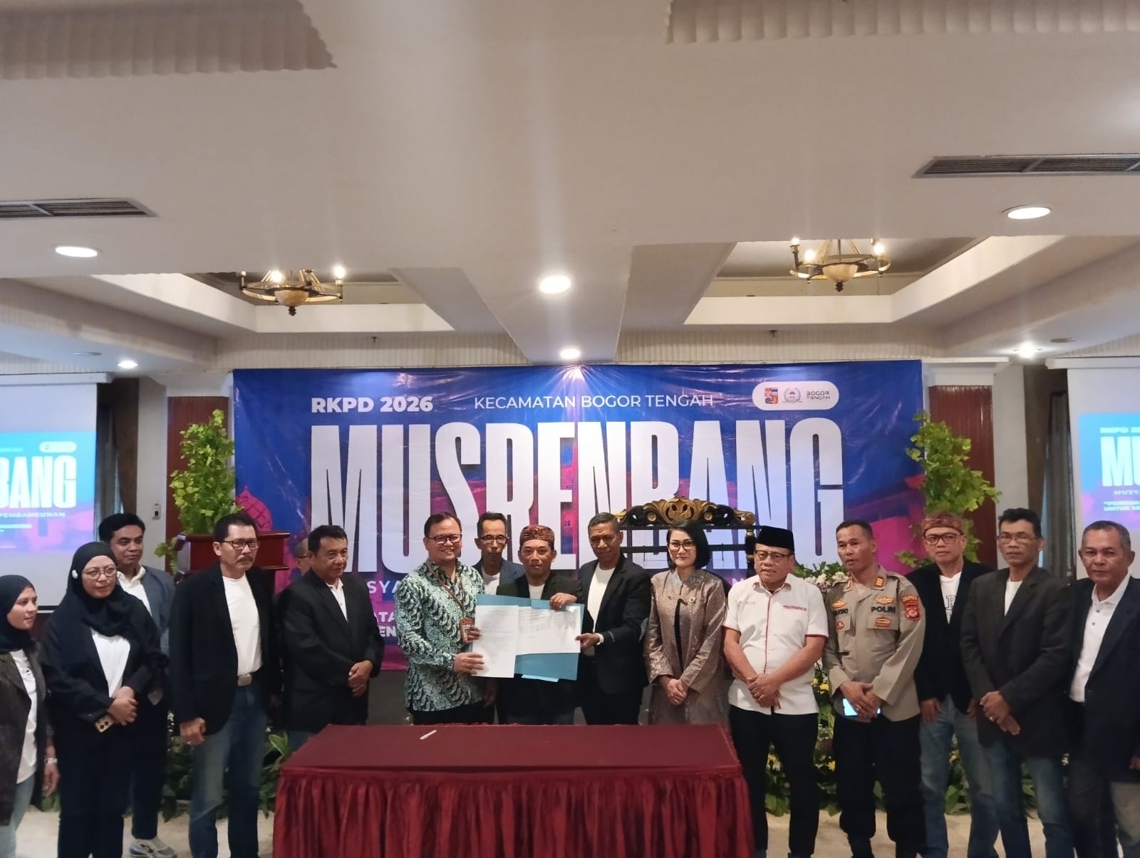 Usulan Musrenbang Bogor Tengah 80 Persen Bidang Fisik