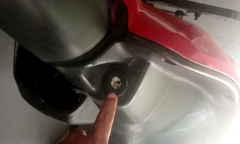 Aksi Curi Motor Wartawan Gagal, Pelaku Tinggalkan Jejak Perusakan