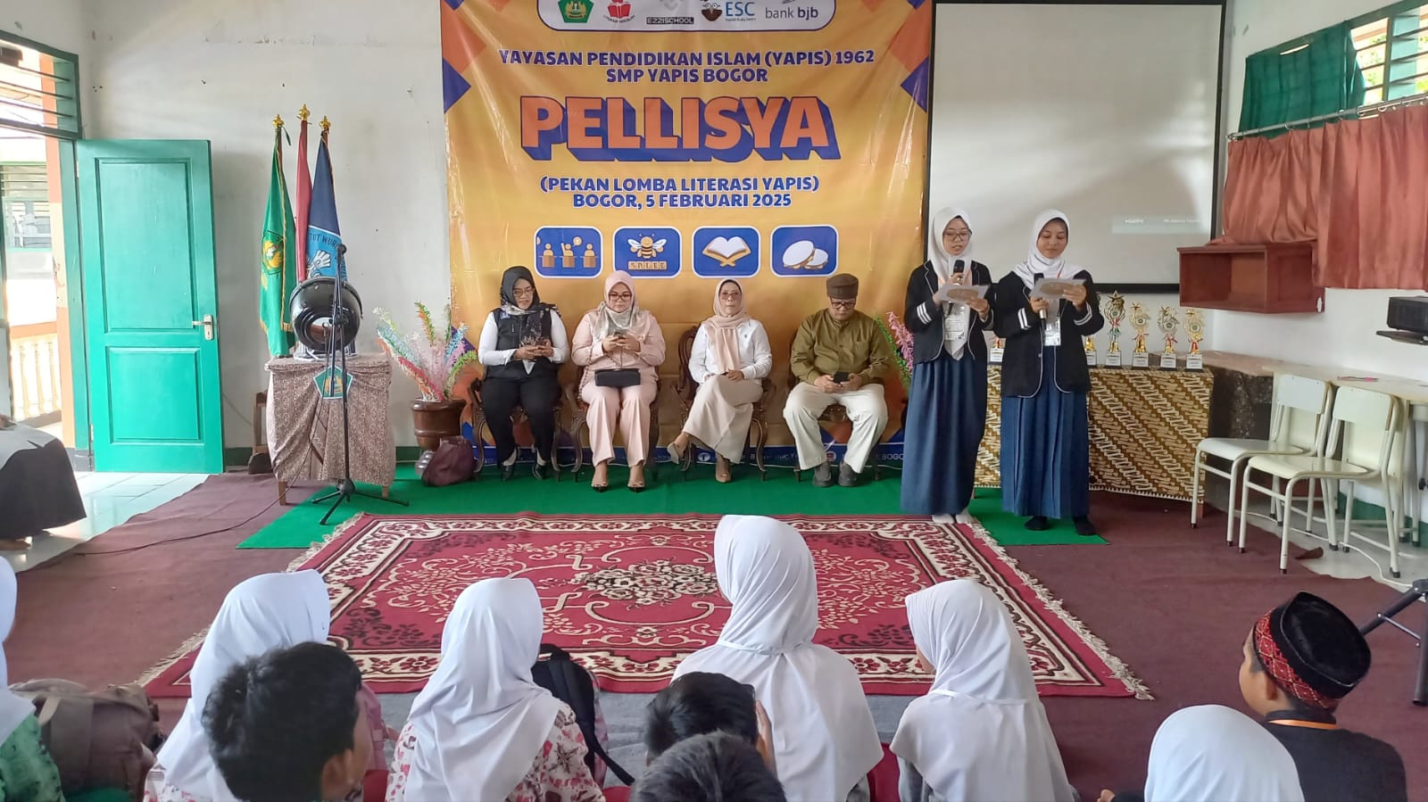 Dewan Dukung SMP Yapis Tingkatkan Literasi Anak Kota Bogor