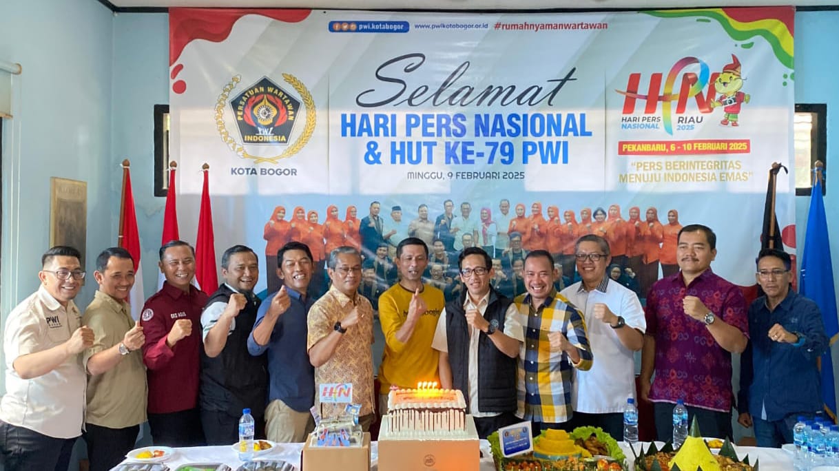 Momen HUT PWI ke 79 dan HPN 2025, PWI Kota Bogor: Tak Ada Lagi Kekerasan pada Wartawan