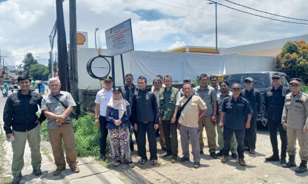 Menunggak PBB, 8 Objek Pajak di Bogor Barat Dipasang Plang