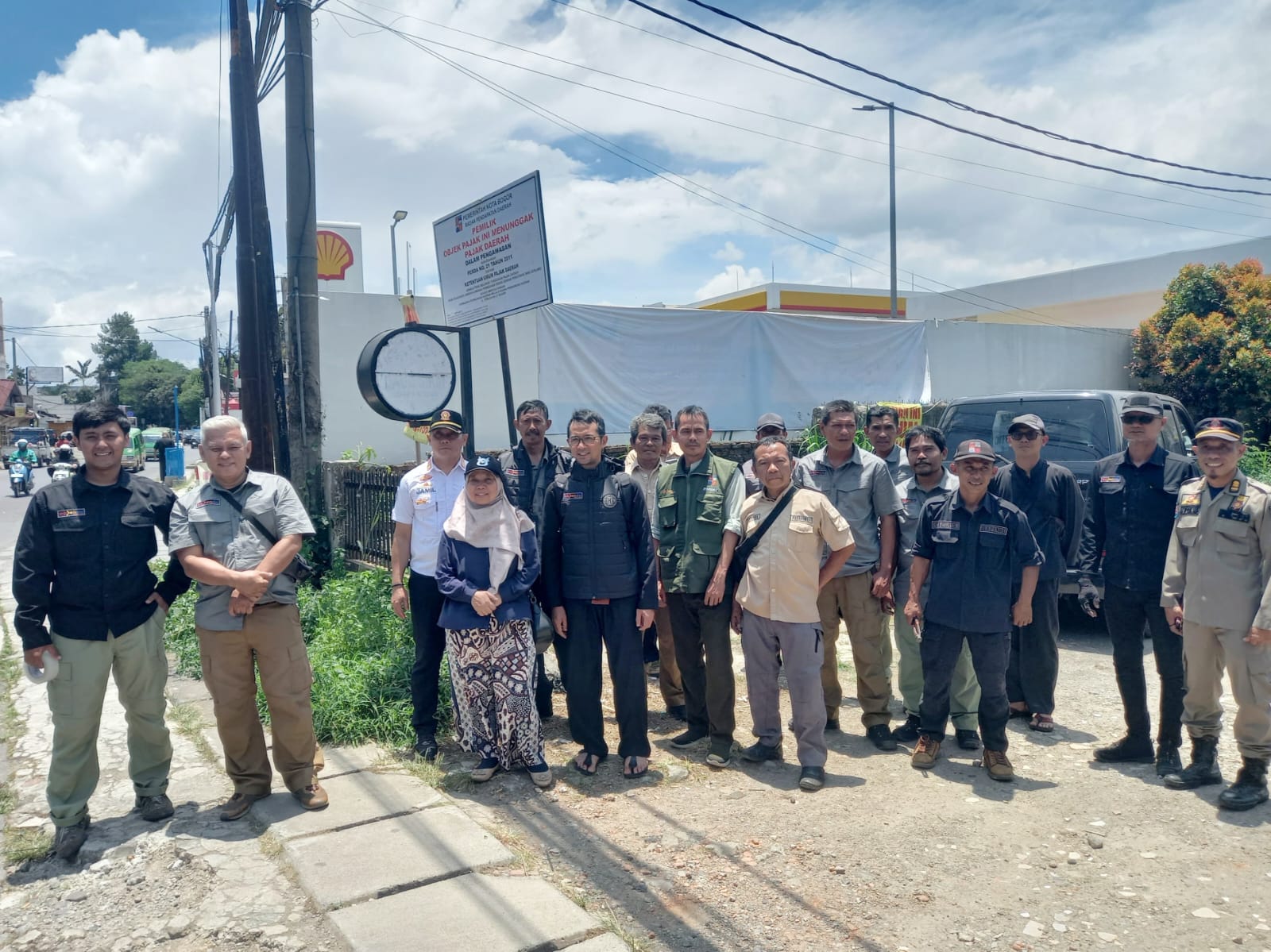 Menunggak PBB, 8 Objek Pajak di Bogor Barat Dipasang Plang