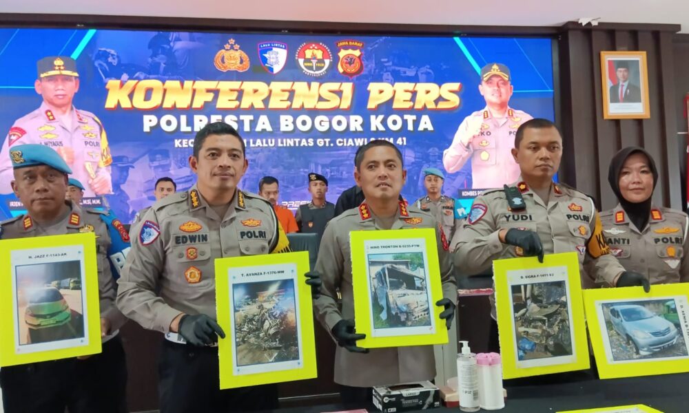 Polisi Ungkap 3 Pelanggaran Sopir Truk Kecelakaan Maut di GT Ciawi 2