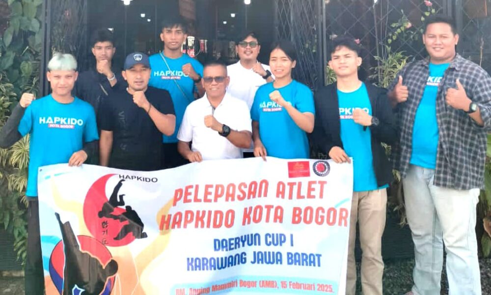 9 Atlet Hapkido Kota Bogor Siap Bertanding di Daeryun Cup Karawang