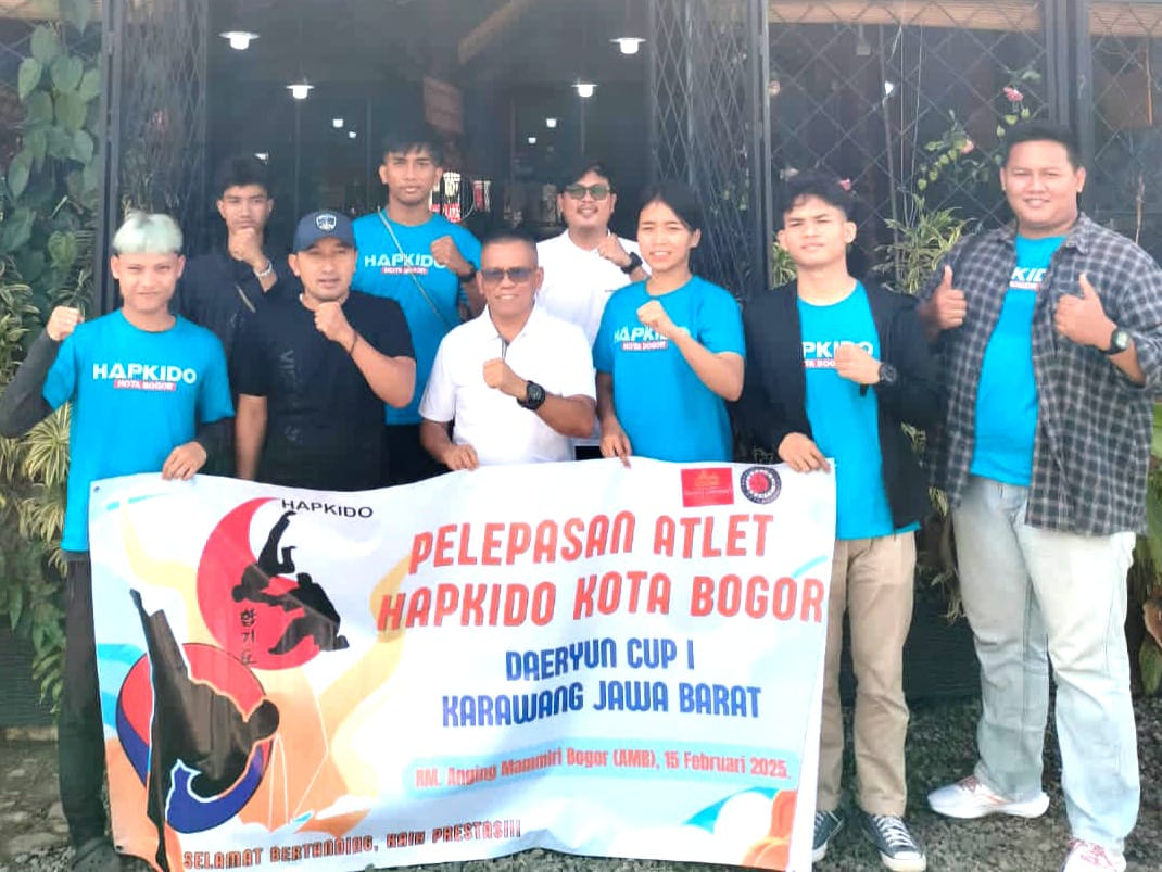 9 Atlet Hapkido Kota Bogor Siap Bertanding di Daeryun Cup Karawang