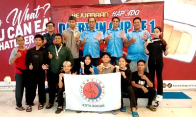 Hapkido Kota Bogor Boyong 6 Emas dan 1 Perunggu di Daeryun Cup se-Jawa Barat