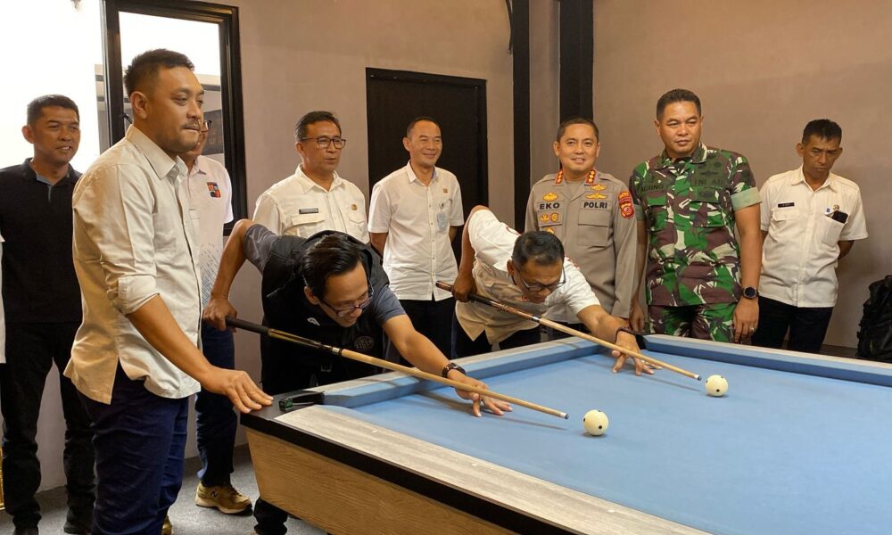 Turnamen Biliar PWI Kota Bogor Menyatukan Berbagai Pihak