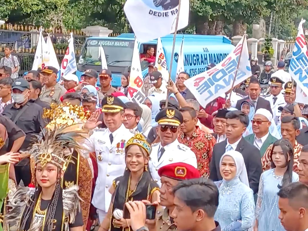 Dilantik, Dedie-Jenal Dapat Pesan Khusus dari Presiden Prabowo