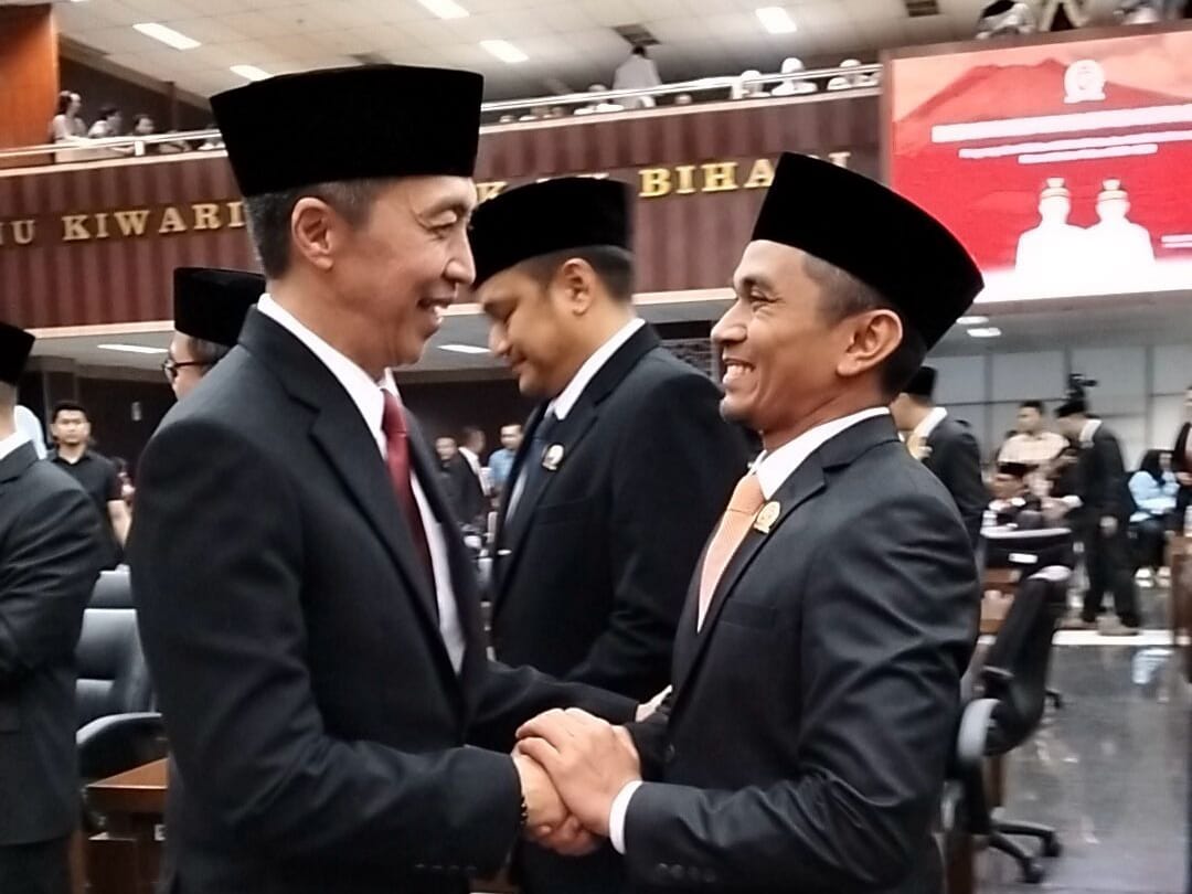 Era Baru Bogor Beres, Kang Rozi Beri Selamat ke Dedie-Jenal