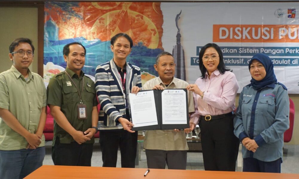 Penguatan Sistem Pangan Perkotaan Tangguh, Inklusif dan Berdaulat yang Didorong Generasi Muda