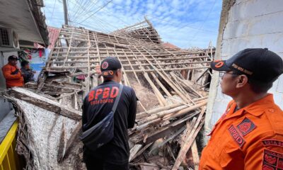 2 Keluarga di Semplak Mengungsi Karena Rumah Ambruk