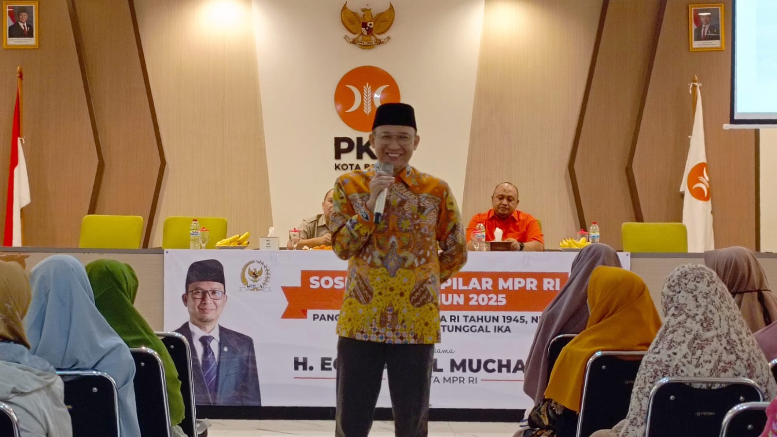 Ecky Awal Mucharam Sosialisasikan Empat Pilar Kebangsaan di Kota Bogor 