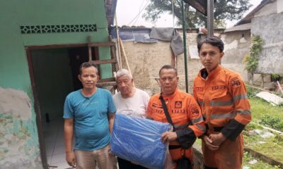 Diguyur Hujan Deras, Atap Musala di Pasir Jaya Kota Bogor Ambruk