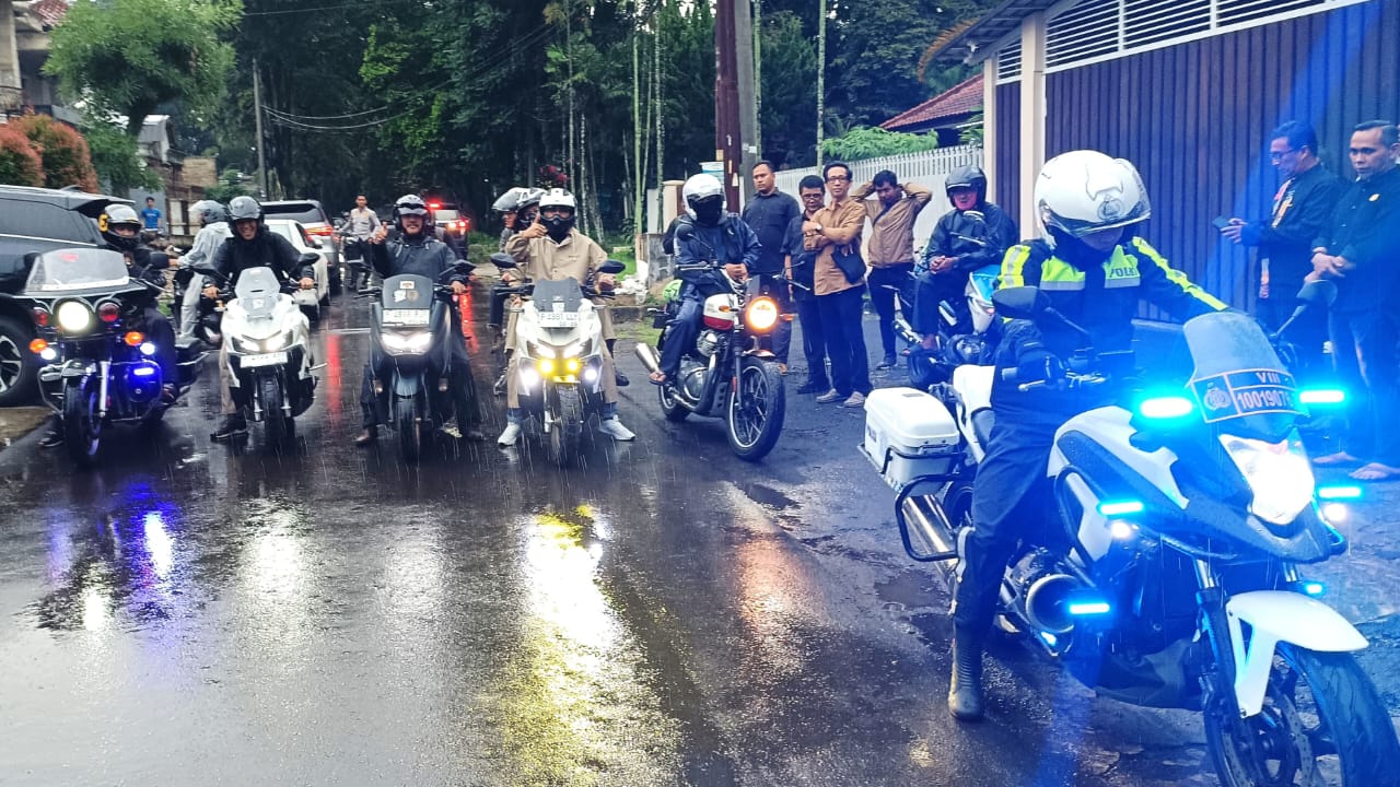 Pers Motor Club dari Cucurak Hingga Touring Antarkan Hery Antasari
