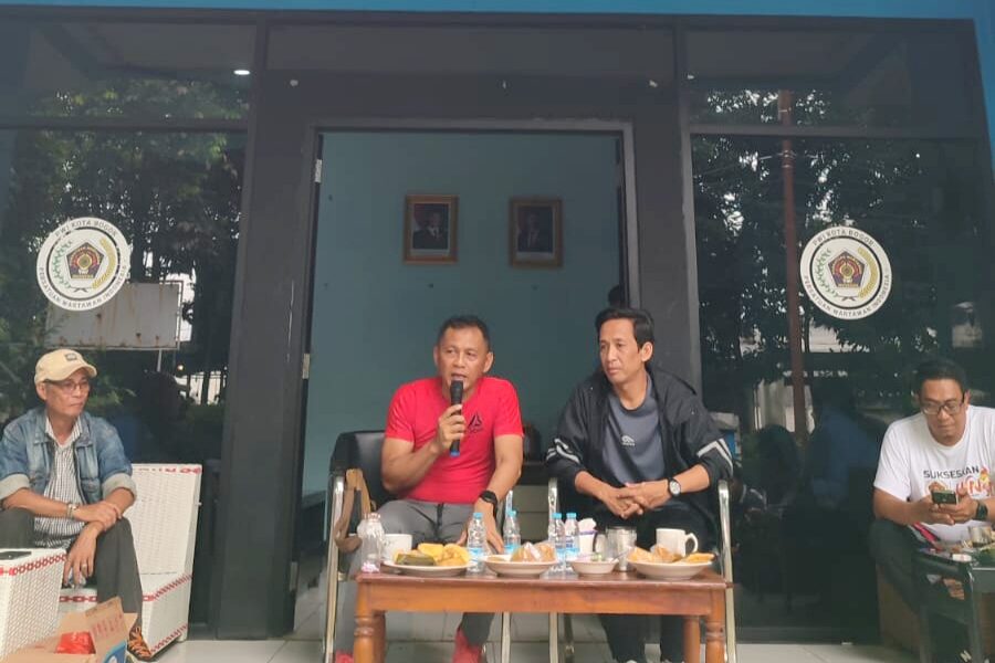 Akhiri Tugas, Pj Wali Kota Berpamitan ke PWI Kota Bogor