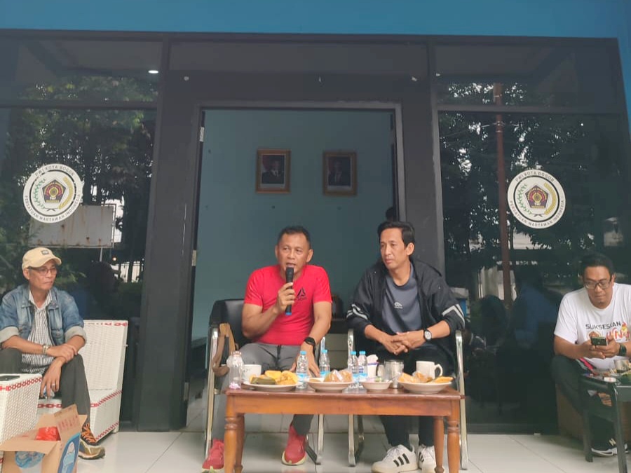 Akhiri Tugas, Pj Wali Kota Berpamitan ke PWI Kota Bogor