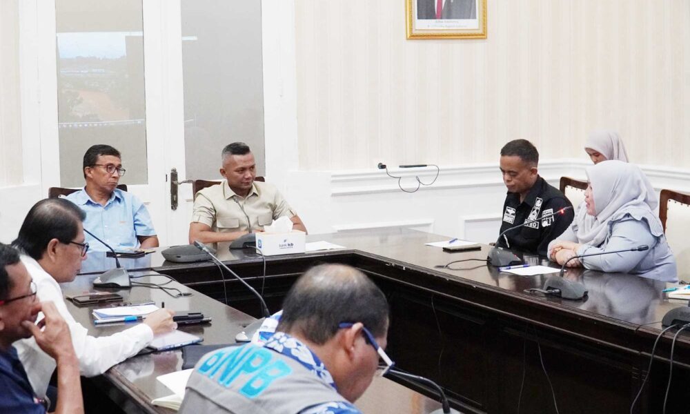 Usai Tinjau Lokasi, Rakor Soal Longsor di Batutulis Digelar