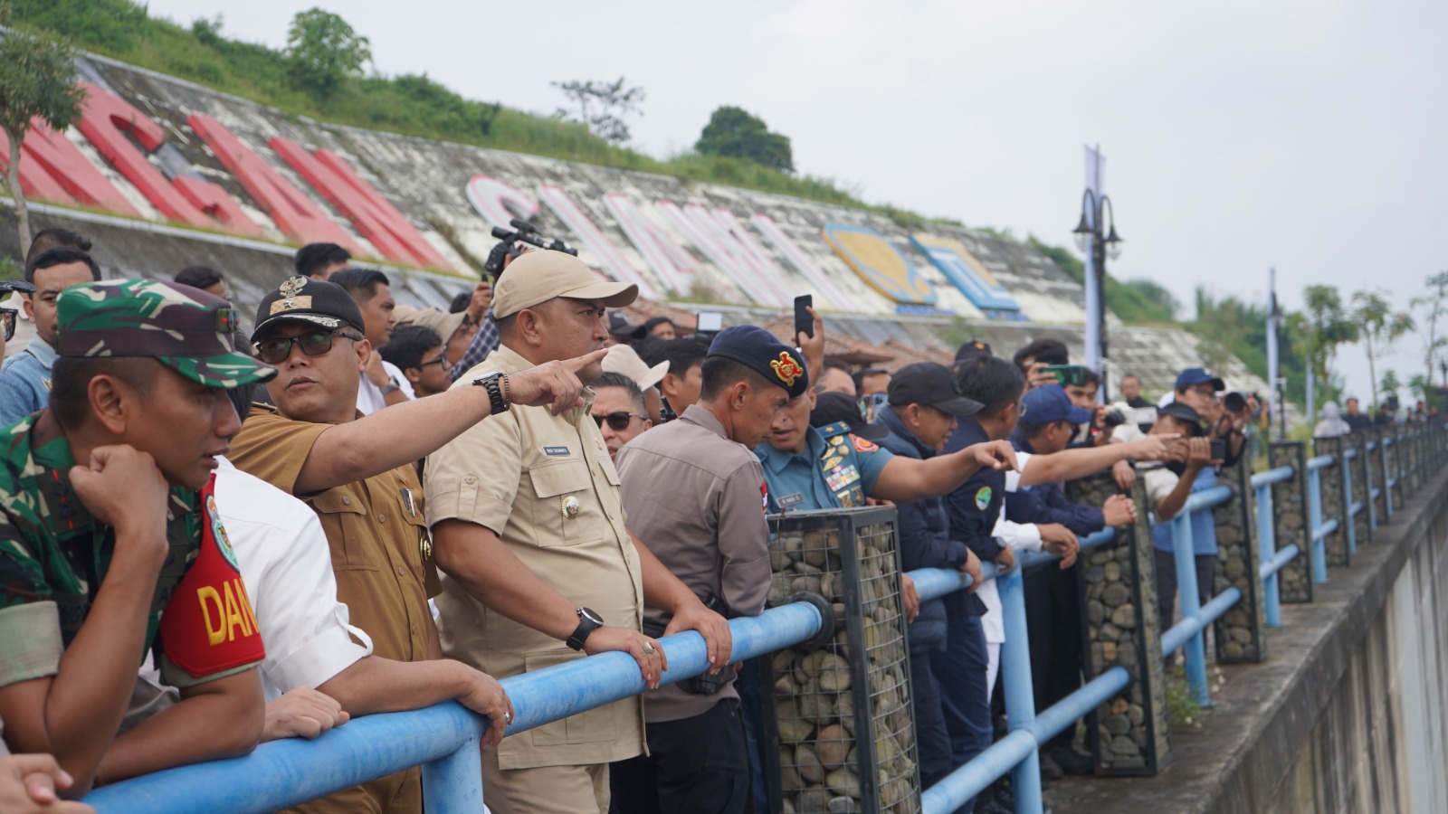 Bupati Rudy Susmanto Bersama Menteri Kolaborasi Tangani Wilayah Potensi Rawan Bencana di Bogor Selatan