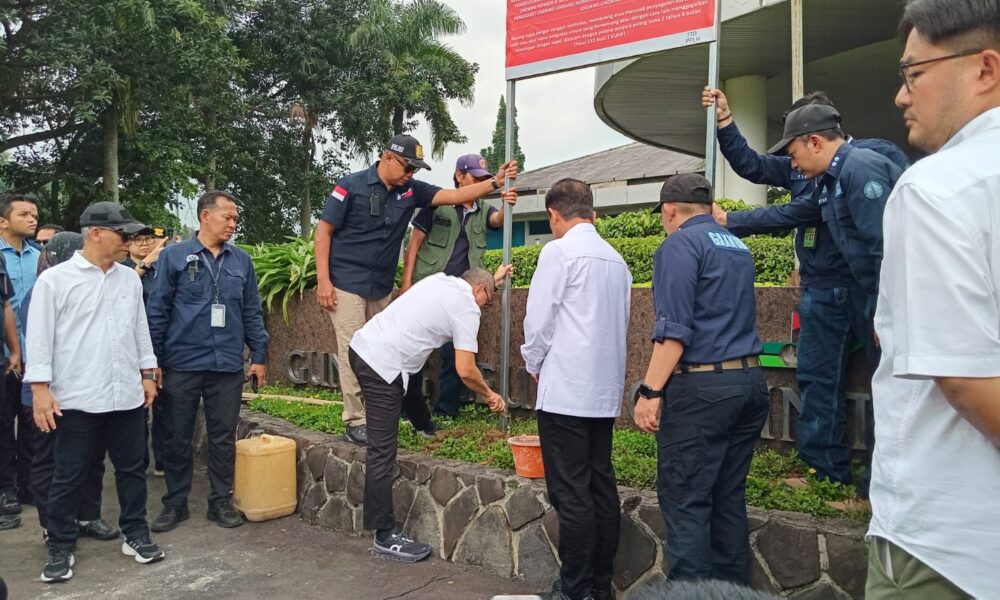 Alih Fungsi Lahan, Lapangan Golf di Sukaraja Bogor Disegel