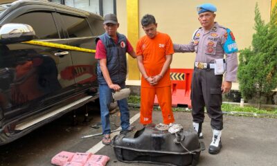 Satnarkoba Polresta Bogor Kota Ungkap 7 Kg Sabu di Tangki Mobil
