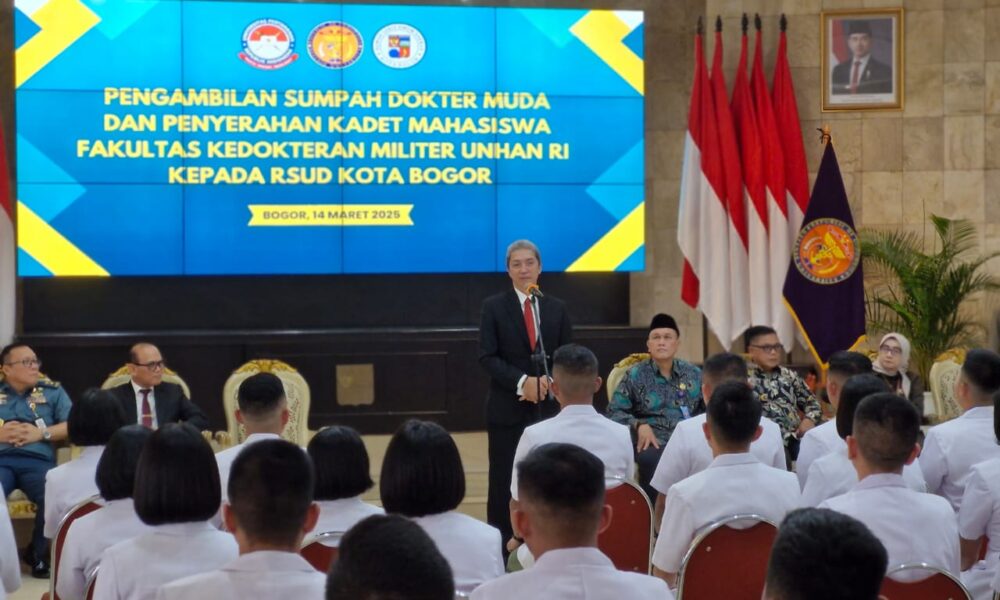 RSUD Kota Bogor Jadi Pusat Pelatihan Dokter Militer untuk Medis