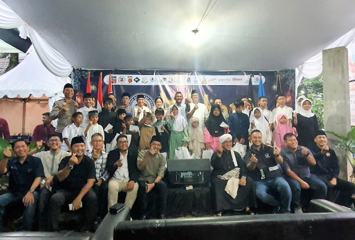 Berbagi Kebahagiaan, PWI Kota Bogor Santuni Ratusan Anak Yatim