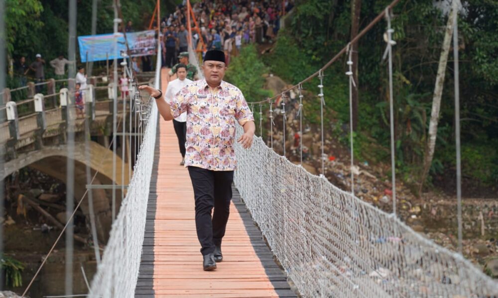 Jembatan Rawayan Diresmikan, Akses Megamendung-Cisarua Pulih Pasca Putus