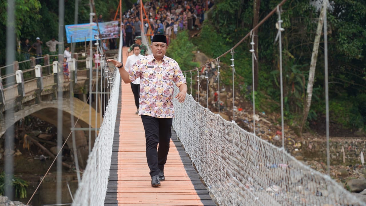 Jembatan Rawayan Diresmikan, Akses Megamendung-Cisarua Pulih Pasca Putus