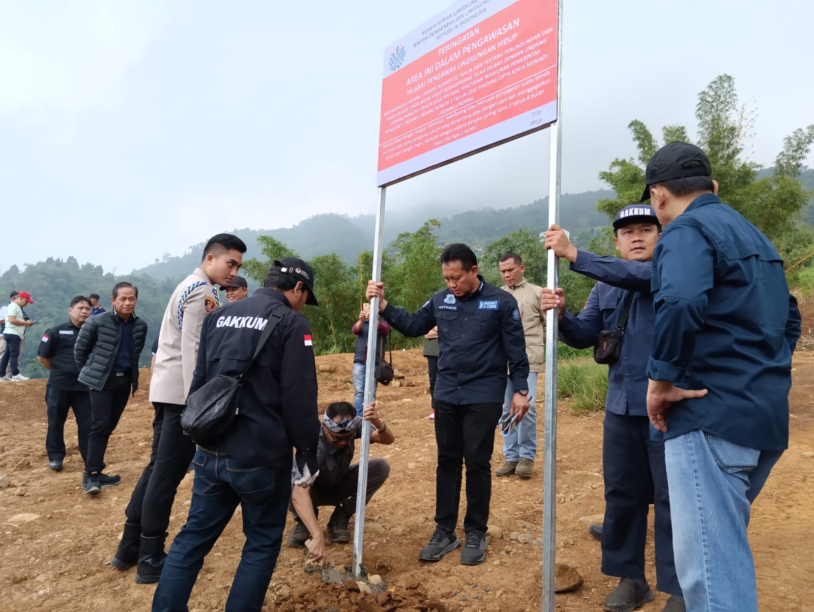 Diduga Picu Banjir, 2 Proyek Tempat Wisata di Cijeruk Bogor Disegel KLH
