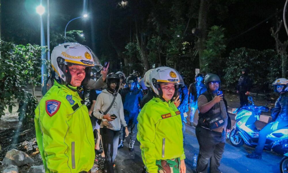 Patroli Gabungan di Kota Bogor, Puluhan Muda-Mudi Terciduk Nenggak Miras