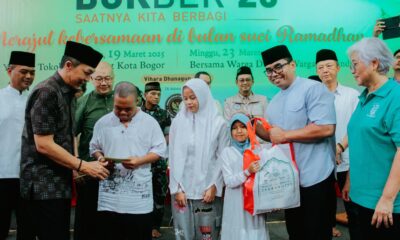 Vihara Dhanagun Berbagi Kebahagiaan dengan Difabel di Bogor