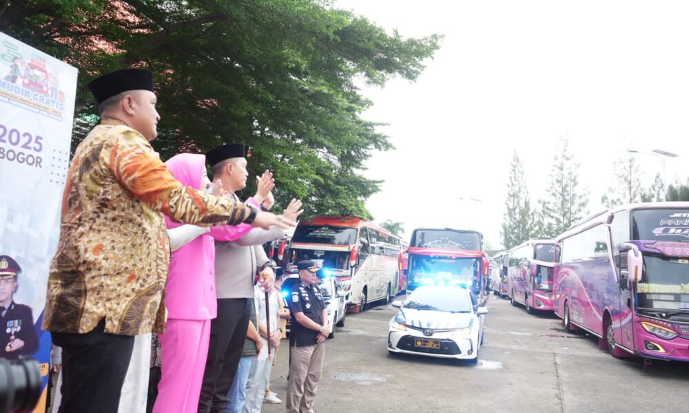 Lepas Ribuan Pemudik Gratis, Ini Pesan Bupati Rudy Susmanto