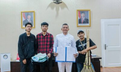 Saat 3 Pengamen di Angkot Kota Bogor Jadi Petugas Kebersihan