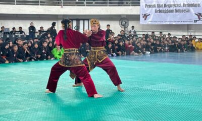 Para Pesilat Asah Kemampuan di Festival Pencak Silat Bogor