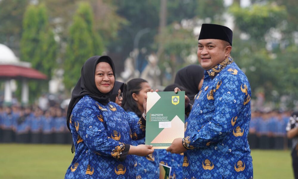Gelombang Pertama, Bupati Rudy Susmanto Lantik 3.676 CPNS dan PPPK