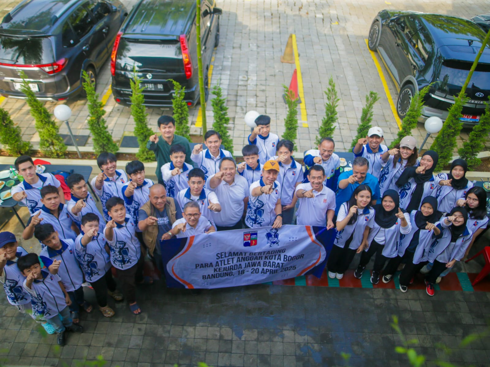 Lepas 26 Atlet Anggar ke Kejurda Jabar, Ini Arahan Dedie Rachim 