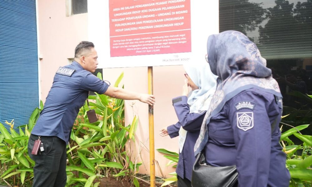Pemkab Bogor Tindak Perusahaan Cemari Situ Rawa Jejed