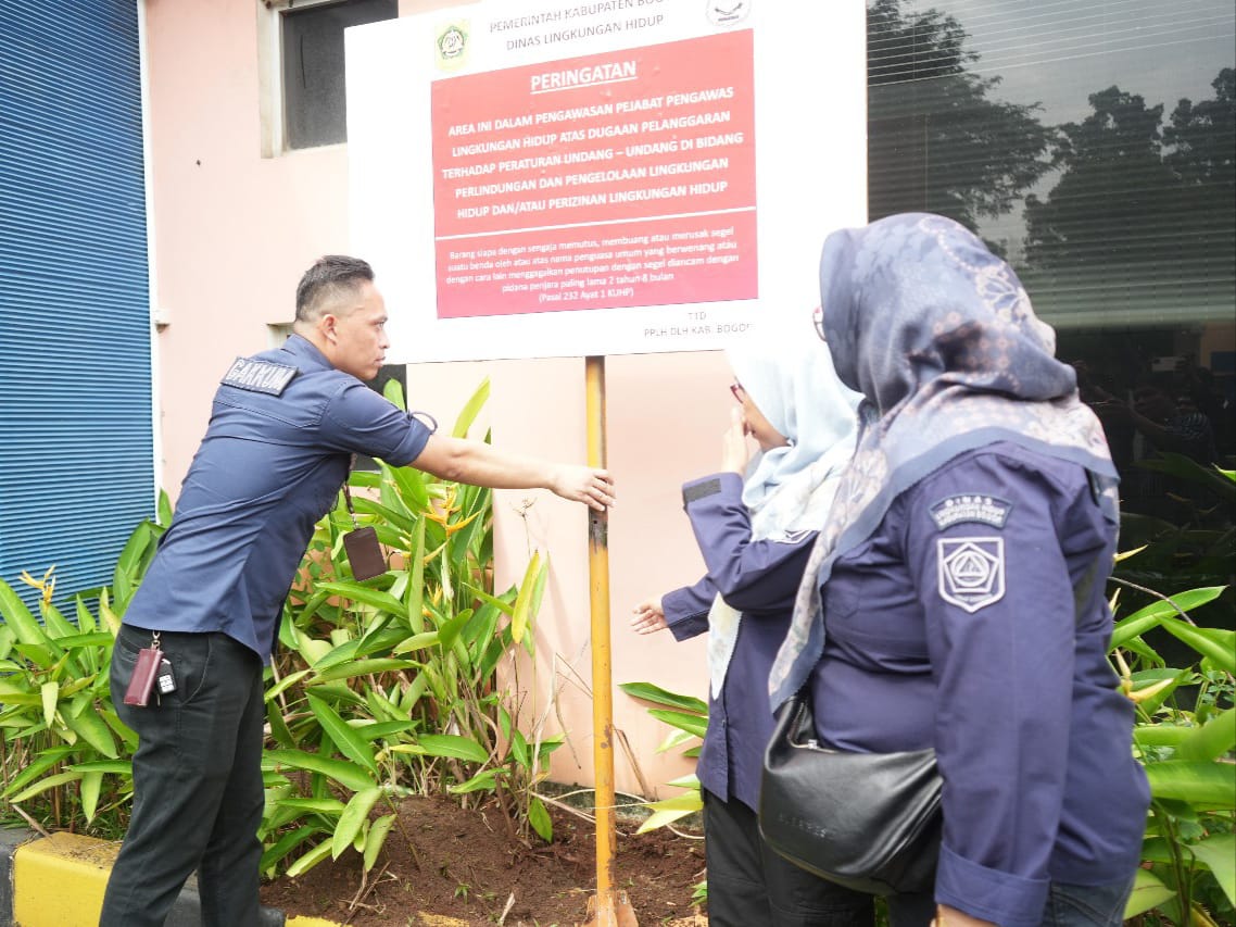 Pemkab Bogor Tindak Perusahaan Cemari Situ Rawa Jejed