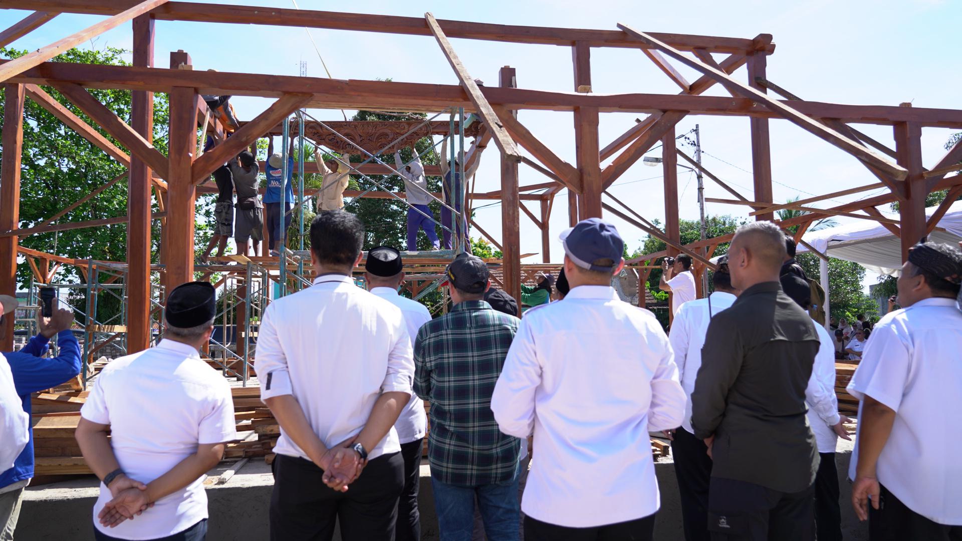 Lestarikan Budaya Sunda, Replika Pendopo Kawedanaan Jasinga Dibangun
