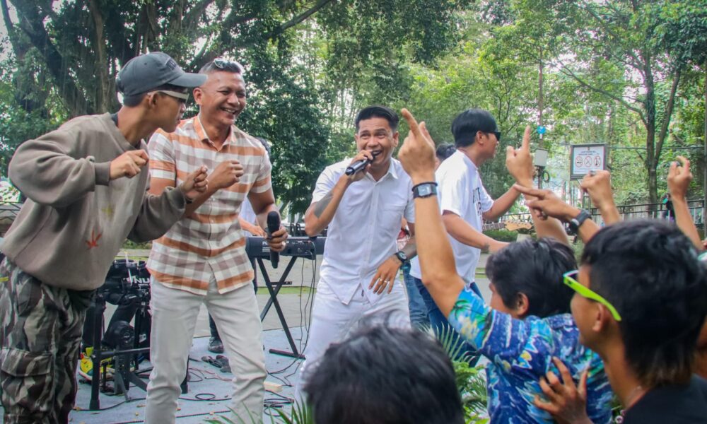 Audisi Ratusan Pengamen Jalanan di Taman Ekspresi Kota Bogor