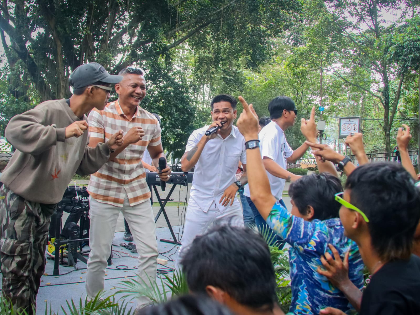 Audisi Ratusan Pengamen Jalanan di Taman Ekspresi Kota Bogor