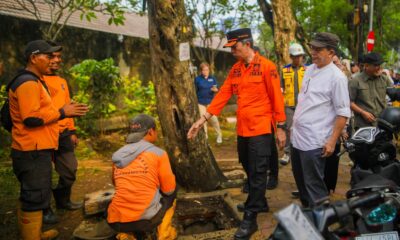 Respon Aduan Banjir Lintasan di Jalan Malabar Ujung, Pemkot Normalisasi Drainase